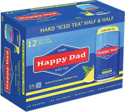 Happy Dad Hard Iced Tea Half & Half Seltzer In Cans - 12-12 Fl. Oz.