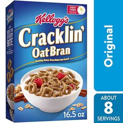Kellogg's Cracklin Oat Bran Cereal Orig - 16.5 Oz