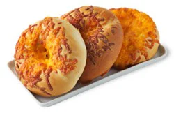 Posh Bakery Asiago Bagels 3 Pack - Each