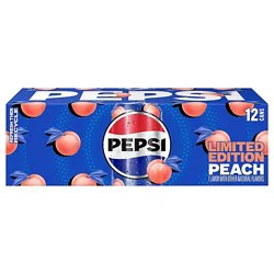 Pepsi Peach - 12 Fl. Oz.