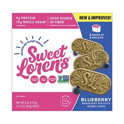 Sweet Lorens Breakfast Biscuit Blueberry - 8 Oz