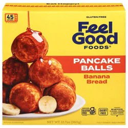 Feel Good Foods Pancake Bites Banana - 12.7 O