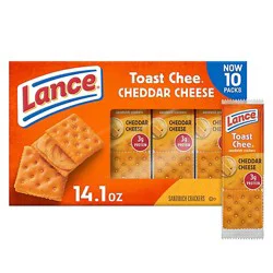 Lance Toast Chee Cheddar Cheese - 10 Count