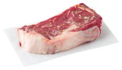 Choice Beef Ribeye Steak Boneless Red Wine Shallot Marinade Up To 10% Solution - Lb
