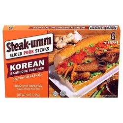 Steak-Umm Korean Bbq Pork Slices - 9 Oz