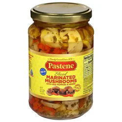 Sliced Marinated Mushrooms - 12 Oz