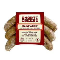 Short Creek Farm Maine Apple Sausage