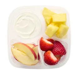 Strawberries Apples Pineaple With Cream Cheese Dip - 10 Oz