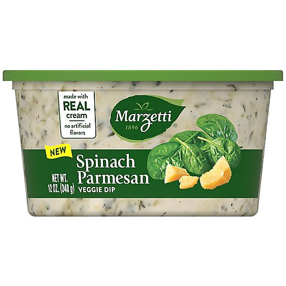 slide 1 of 1, Marzetti Spinach Parmesan Veggie Dip - 12 Oz, 12 oz