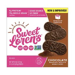 Sweet Lorens Breakfast Biscuit Chocolate - 8 Oz