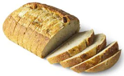 Artisan Roasted Garlic Cheese Loaf Slice - Each