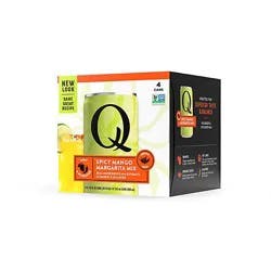 Q Mixers Premium Spicy Mango Margarita Mix - 4 - 7.5 Oz