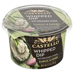Castello Garlic & Herb Whipped Dip - 5.3 Oz