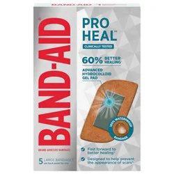 Band-Aid Pro Heal Large Aos - 5 Count