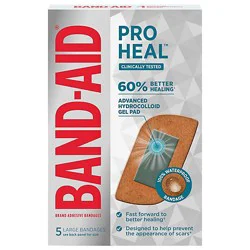 Band-Aid Pro Heal Large Aos - 5 Count