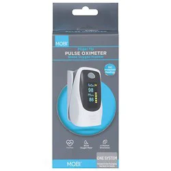 Fingertip Pulse Oximeter Heart Rate & Oxygen Level Monitor With Oled High Resolution Color - Each