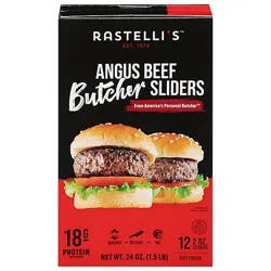 Rastelli's Angus Beef Sliders - 24 Oz