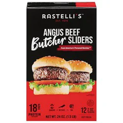 Rastelli's Angus Beef Sliders - 24 Oz