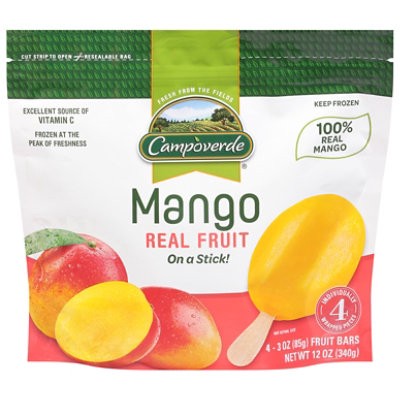 slide 1 of 1, Campoverde Mango On A Stick - 4 Count, 8 ct