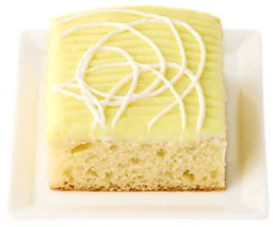 Lemon Iced Cake Slice - Each