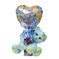 Kelliloons Gal Pals Plush With Acrylic Container Fill With Hard Candy - Each
