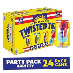 Twisted Tea Party Variety 24/12oz In Cans - 24-12fz