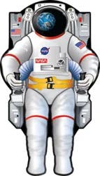 Brain Outerspace Nylon Kite - Each