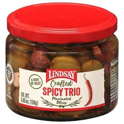 Lindsay Crafted Spicy Marinated Trio - 6 Oz