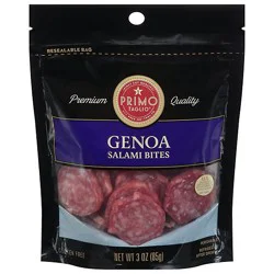 Primo Taglio Genoa Salame Bites - 3 Oz