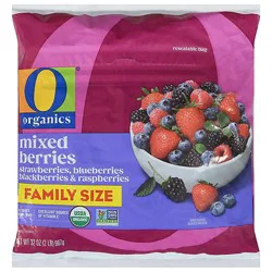 O Organics Mixed Berries Family Size - 32 Oz