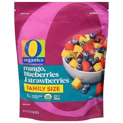 O Organics Blueberries Strawberries & Mango - 32 Oz