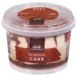Bindi Retail Tiramisu In Cup - 3.9 Oz