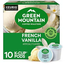 Green Mountain Coffee Roasters French Vanilla - 10 Count