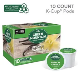Green Mountain Coffee Roasters French Vanilla - 10 Count