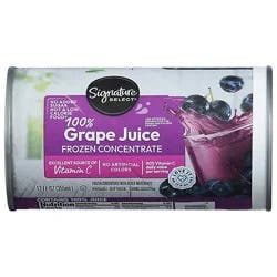 Signature Select 100% Grape Juice Concentrate - 12 Fl.oz.