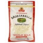 slide 1 of 1, ShopRite Whole Milk Shredded Mozzarella Cheese, 8 oz