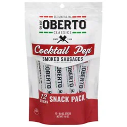 Oberto Cocktail Pepperoni - 12 Count