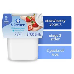 Gerber 2nd Yogurt Blend Strawberry - 8 Oz