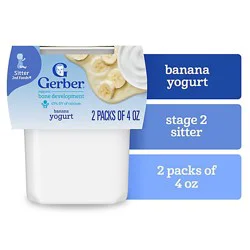 Gerber 2nd Yogurt Blend Banana - 8 Oz