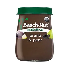 Beech Nut Organics Stage 2 Organic Baby Food Prunes And Pearsjar - 4 Oz