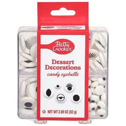 Betty Crocker Dessert Decorations Candy Eyeballs - 2.89 Oz