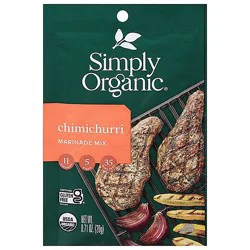 Simply Organic Chimichurri Marindade Mix Pkt - 0.71 Oz