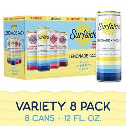 Surfside Variety Lemonade 8 Can -12 Fl.oz.