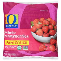 O Organics Strawberries Family Size - 32 Oz