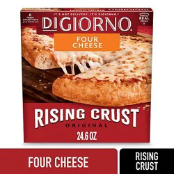 Digiorno Rising Crust Four Cheese Frozen Pizza Box - 24.6 Oz