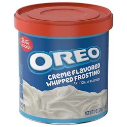 Betty Crocker Oreo Creme Flavored Whipped Frosting - 12 Oz