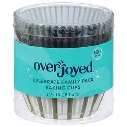 Overjoyed Celebrate Baking Cups 2.5 Inch Family Pack - 150 Each