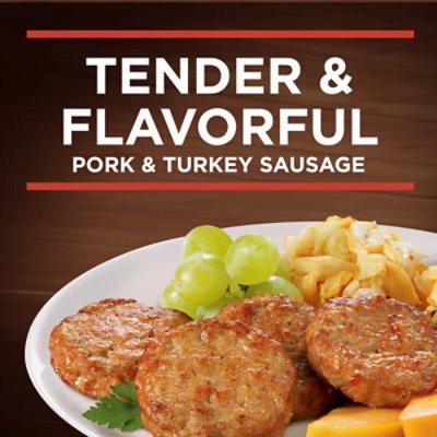 slide 1 of 1, Banquet Brown 'n Serve Original Fully Cooked Sausage Patties Frozen Meacht 40 Count - 32 Oz, 32 oz