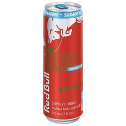 Red Bull Red Edition Sugarfree Energy Drink Watermelon 114mg Caffeine - 12 Fl. Oz.