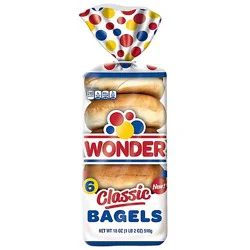 Wonder Plain Bagel - 18 Oz